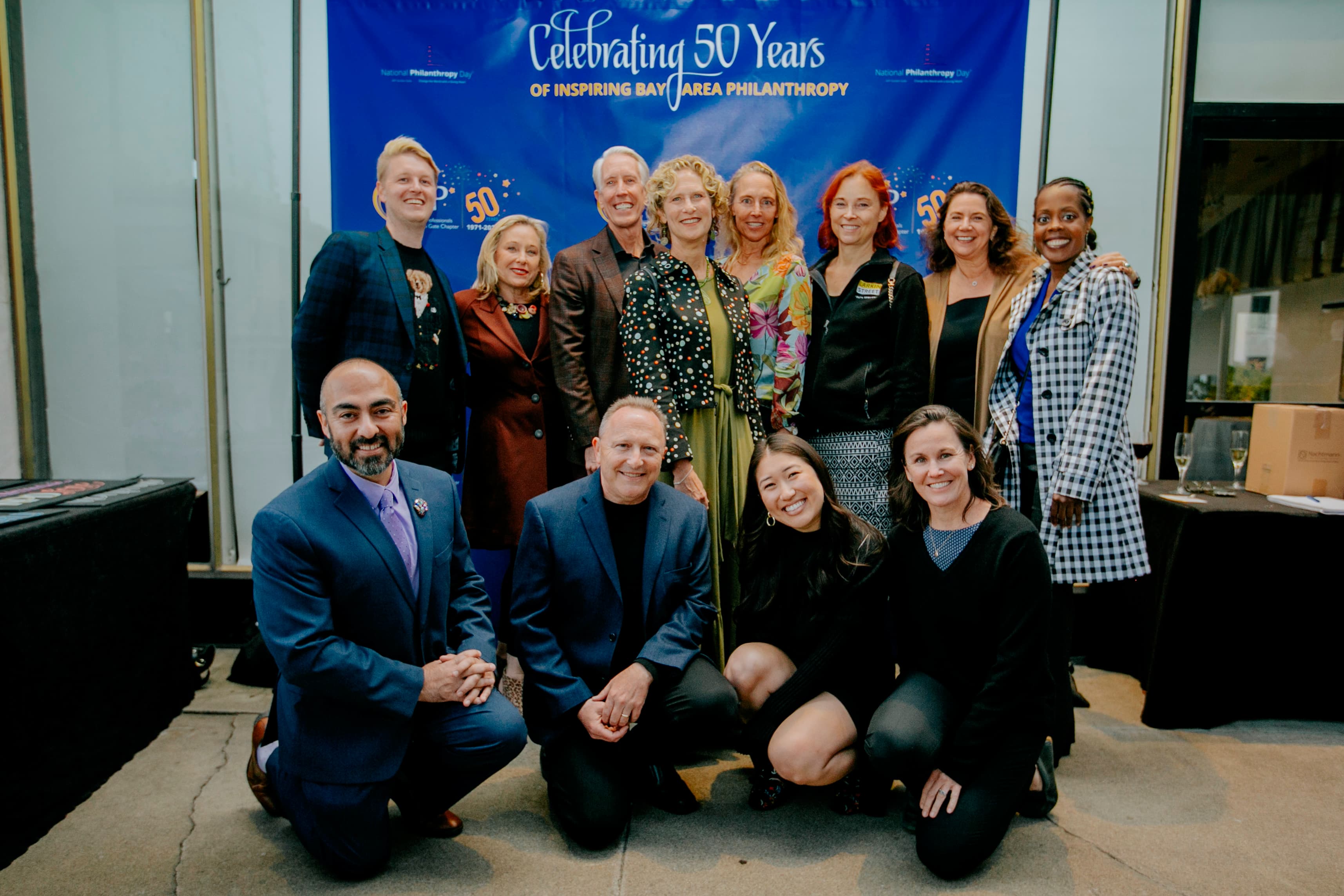 Michael at a nonprofit gathering